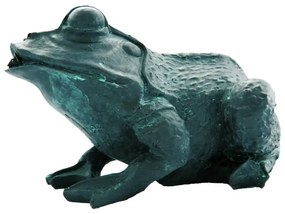 Ubbink Figurina de iaz cu joc de apa, broasca, 12 cm, 1386008