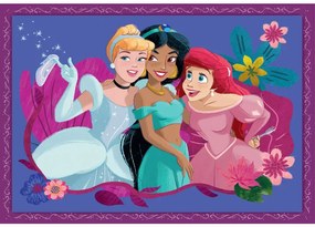 Prințesele Disney Puzzle 4 în 1 Clementoni