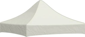 vidaXL Acoperiș pentru cort de petrecere, crem, 2 x 2 m, 270 g/m²