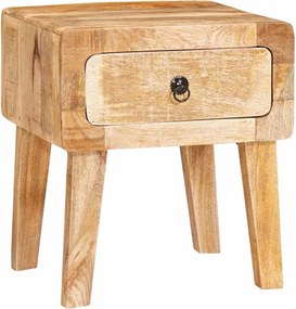 vidaXL Masă laterală Maro 40 x 32 x 46 cm Lemn de mango solid