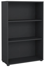 Bibliotecă gri antracit 80x124 cm Sign – Tvilum