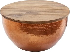 Masuta cu spatiu de depozitare Orient Storage 60cm, cupru