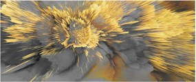 Tablou - Expansiunea aurului (120x50 cm)