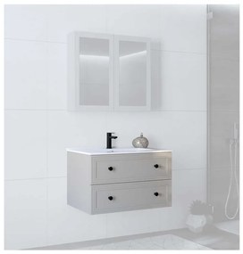 Dulap sub lavoar Bondi 80 cm, crem