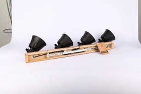 Spot GÜNTHER 4xE27/60W/230V Globo 15466S-4