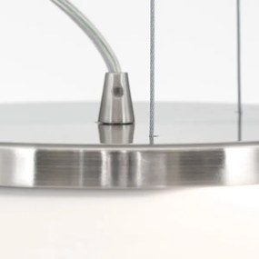 Lustră pe cablu Orion HL 6-1559/2 BLANC 2xE27/60W/230V d. 49 cm crom mat