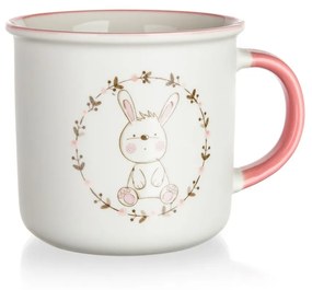 Set de 4 căni din ceramică Banquet BUNNY, 400 ml