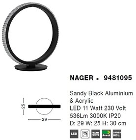 Lampa de masa LED design modern circular NAGER NVL-9481095