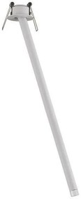 Spot LED incastrabil design tubular STILVI alb, H-44cm