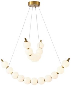 Lustră LED pe cablu LED/19W/230V 3000K