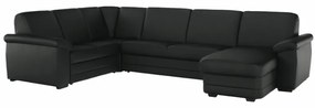 Coltar Living Extensibil BITER U Negru Dreapta