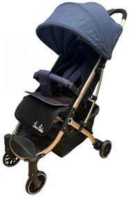Carucior sport cu pliere compacta tip troller, usor de manevrat si depozitat, 6-36 luni Albastru CPC-43-albastru