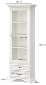 Vitrină Incantatos 2 (pin andersen) . 1116889