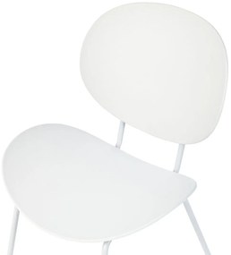 Set 2 buc scaune de sufragerie Sarrah (alb) . 1075890