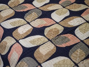 Lenjerie de pat Creponata din bumbac Renforce FRUNZA DE TOAMNA colorat Dimensiune lenjerie de pat: 70 x 90 cm | 140 x 200 cm