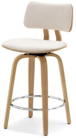Scaun Heindrich (crem + stejar). 1110626