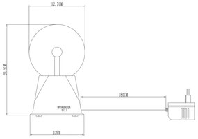 Lampă LED de masă PLASMA LED/3,6W/230V Globo 280110