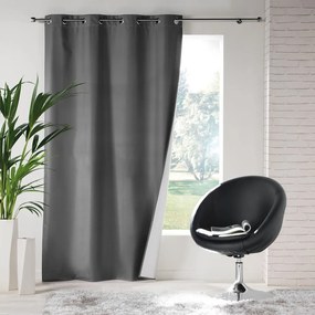 Draperie gri antracit termoizolantă 140x260 cm Icemount – douceur d'intérieur