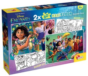 PUZZLE DE COLORAT - ENCANTO (2 X 60 PIESE) - LISCIANI (L98163)