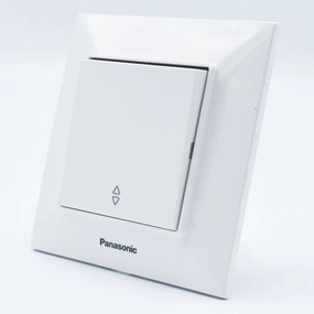 Intrerupator alternativ, 10A, IP20, Alb, Panasonic Arkedia Slim
