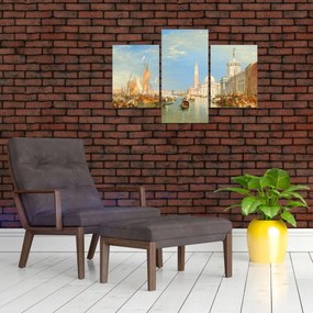 Tablou - Joseph Mallord William Turner, Venice the Dogana and San Giorgio Maggiore, reproducere (90x60 cm)