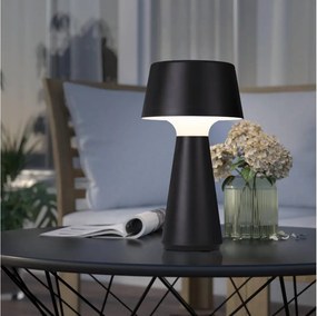 Eglo SCORRANO 75796-LED Lampă de masă reîncărcabilă pentru exterior LED/3W/230V 2000mAh IP44, negru