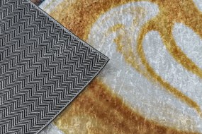 ANDRE 33210 covor lavabil Cafea bucatarie, anti-alunecare - maro