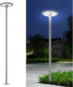BRILAGI - Lampă stradală LED de exterior cu stâlp de 3 m URBANSPARK LED/120W/230V gri IP65