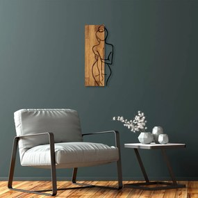 Accesoriu decorativ de perete din lemn MA-294
