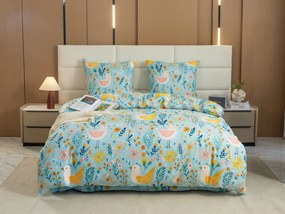 Lenjerie de pat din microfibra SPRING TWEET colorat Dimensiune lenjerie de pat: 70 x 90 cm | 140 x 200 cm