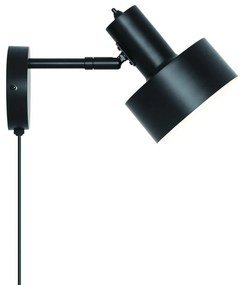 Aplica cu spot directionabil design nordic Matis negru