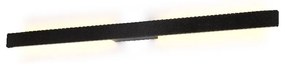Aplica LED iluminat exterior liniar IP54 LOTUS 20W negru