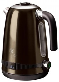 Fierbator electric cu afisaj digital Metallic Line Shiny Black Edition BerlingerHaus BH 9330