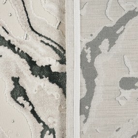 Covor Modern Living , Dormitor Dreptunghiular Asia F251B Verde (Alege dimensiunea: 100 x 200)