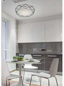 Plafonieră LED SVEN LED/24/230V neagră