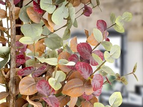 Set de 2 plante artificiale, Eucalipt colorat H-200cm