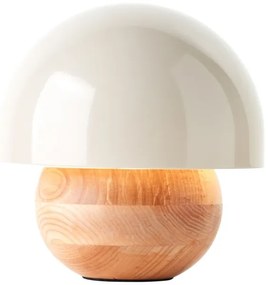 Lampă de masă Brilliant NALAM 1xE14/40W/230V gri/ash