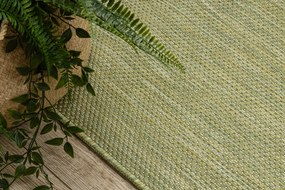 Covor SISAL SION A5165A Melanj țesute plate verde