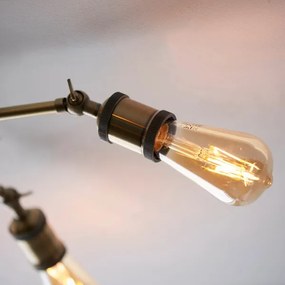 Endon 97244 - Spot halogen 5xE27/40W/230V, alamă