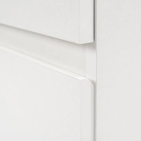 Mobilier complet de baie Vario Forte 80 alb-alb