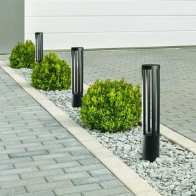 Lampă de exterior LED 10W 230V 3000K IP65 80 cm neagră