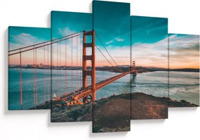 Tablou - Golden Gate, San Francisco (150x105 cm)