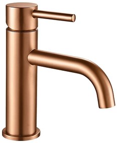 REA-B1112 - Baterie pentru lavoar LUNGO 16,5 cm, cupru periat