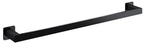 Suport de perete pentru prosoape OMNIRES NL80216BL NELSON 62 cm negru mat