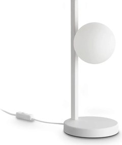 Veioza/Lampa de masa stil minimalist BINOMIO TL1 BIANCO
