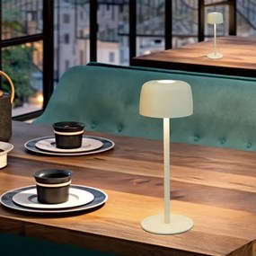 Lampă LED reîncărcabilă dimabilă Zuma Line ETLED-658-CM POCO LED/2W/1200 mAh IP44 crem