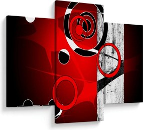 Tablou cu abstracție (90x60 cm)