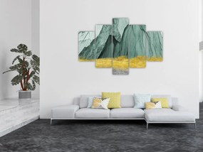Tablou - Munții Smarald N⁰3 (150x105 cm)
