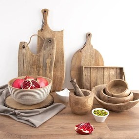 Bol mic în culoare naturală din lemn Mango – Orion