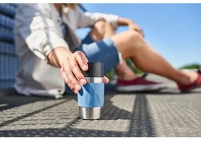 Cană termos Tefal 300 ml COMPACT MUG oțel inoxidabil/albastru